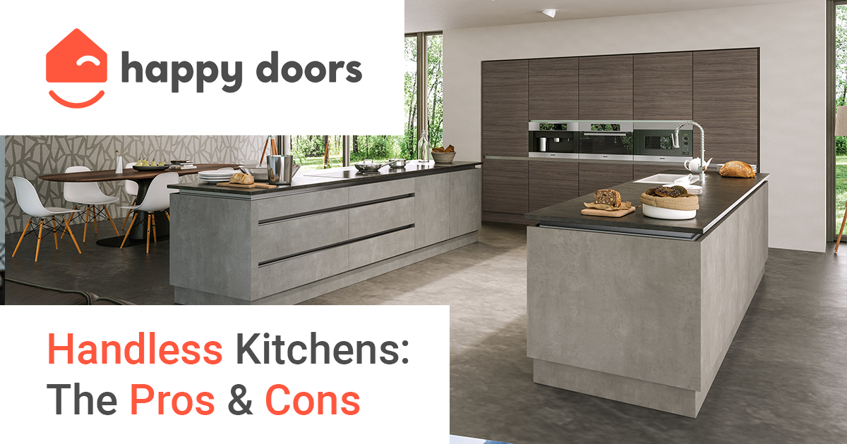 Handless Kitchens: The Pros & Cons